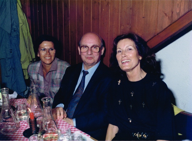 Horst Richter mit Luiza Vitt und Wibke von Bonin